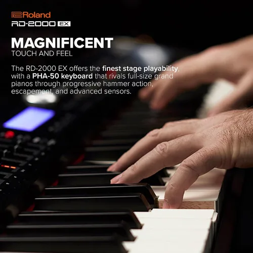 Vista 3 de Roland Piano digital para escenario Premium RD-2000 EX