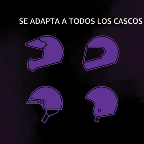 Vista 4 de Cardo Packtalk Neo Sistema de comunicación y intercomunicador para casco de motocicleta, impermeable, 2ª generación Mesh - Conecta hasta 15 pilotos