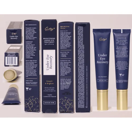 Vista 9 de City Beauty Recuperación para debajo de los ojos - Crema antiedad para ojos - Suave e ilumina - Fórmula natural con péptidos - Solución para ojeras