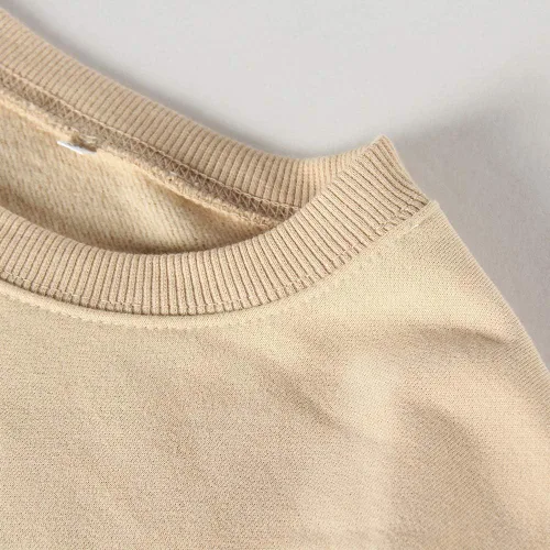 Vista 4 de Artfish Sudaderas sueltas de manga larga con cuello redondo para mujer, para entrenamiento, estilo casual