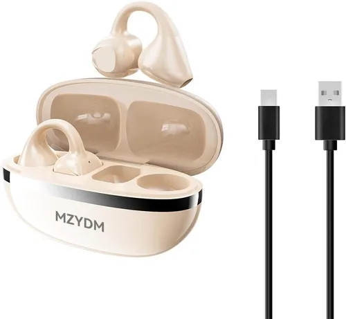 Vista 9 de Auriculares abiertos con clip Bluetooth 5.4, para orejas pequeñas (negro)