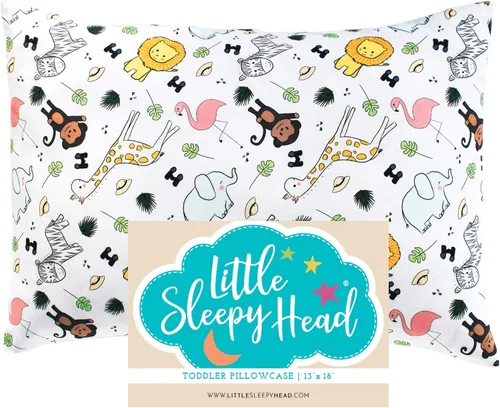 Vista 43 de Funda de almohada para jóvenes Little Sleepy Head - 100% funda de almohada de algodón y hipoalergénica - Funda de almohada envolvente de ajuste