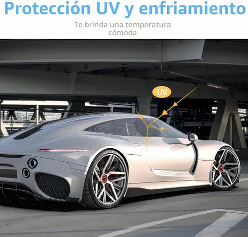 Vista 3 de 2 unidades de parasol universal para ventana, protector solar adhesivo - Protección contra el sol, los reflejos y los rayos UV para tu hijo