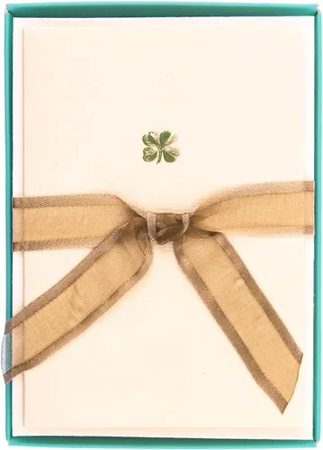Vista 21 de Graphique Tarjetas de Apple, paquete de 10 tarjetas con sobres, saludos para todas las ocasiones, interior en blanco, relieve de lámina dorada