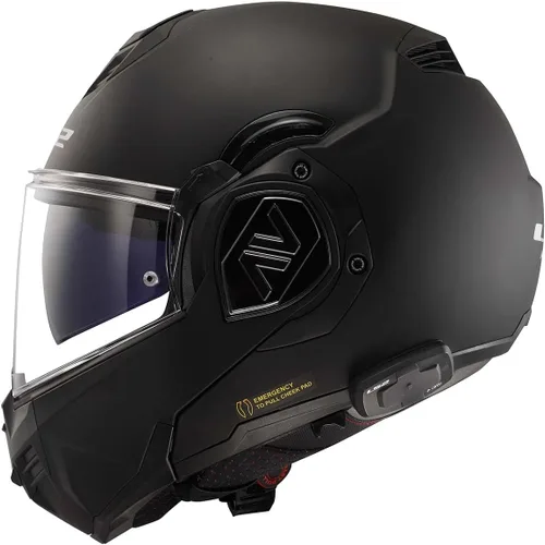 Vista 2 de Casco modular LS2 Helmets Advant con Bluetooth Cardo 4X integrado