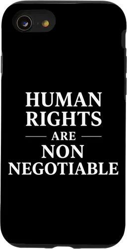 Vista 18 de Human Rights are Non Negotiable Social Justice & Equality Case for iPhone XR