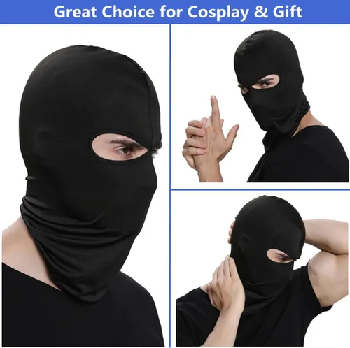 Vista 5 de Balaclava Ski Face Mask Windproof Full Head Mask Sun UV Protection Face Cover for Men Women Outdoor Sports Cycling Cap