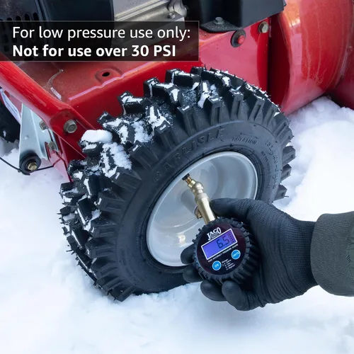 Vista 5 de JACO Elite - Medidor digital para neumáticos de baja presión, 30 PSI
