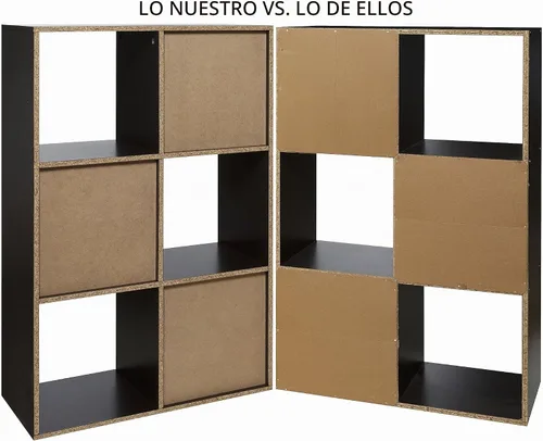Vista 4 de Organizador OneSpace con forma de cubo Espresso