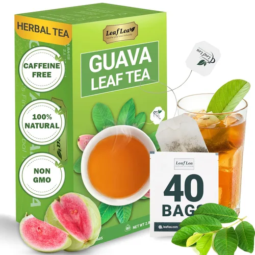 Vista 53 de LeafLea Bolsas de té de melón amargo natural, 40 bolsas de té de hierbas Cundeamor - Té de frutas Melon Amargo Gohyah Apoyo para el bienestar