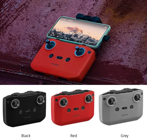 Vista 2 de CAPART Funda protectora de silicona para DJI RC-N1 RC-N2 RC-N3 Controlador remoto de DJI NEO Mini 4 Pro Mini 3 Mini 3 Pro Protector