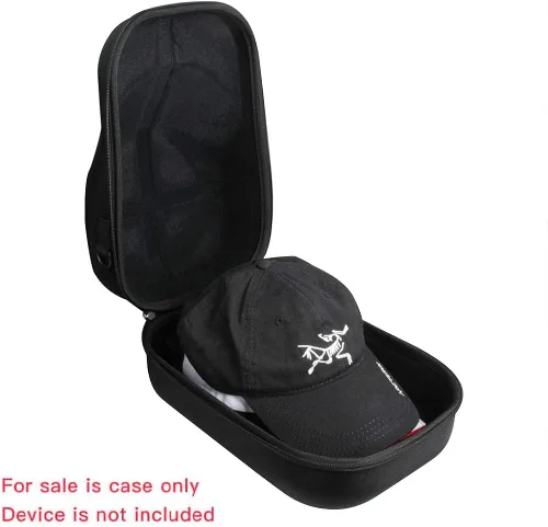 Vista 2 de Hermitshell Funda rígida para gorra de béisbol para 6 gorras, bolsa de sombrero
