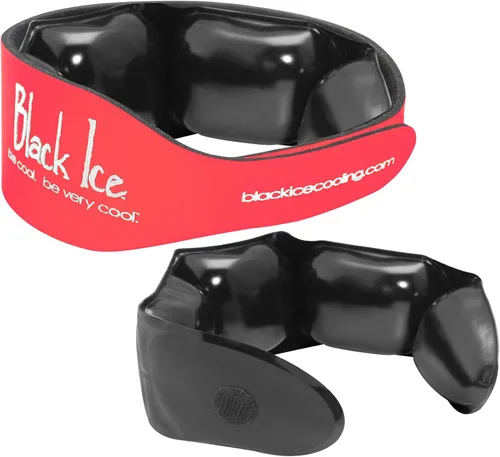 Vista 7 de Envoltura refrescante de cuello CCX-S de Black Ice Cooling. Mantente fresco en el calor. Te enfría y te mantiene fresco en el calor y la humedad