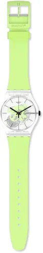 Vista 2 de Swatch Nuevo Gent BIO-SOURCED The Frame, de Frida Kahlo Reloj de cuarzo, Verde, Moderno