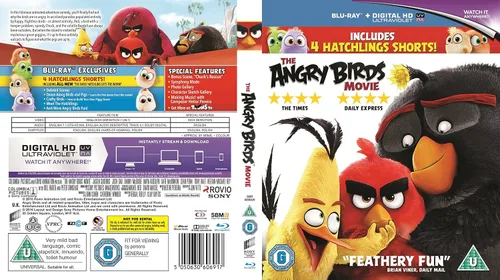 Vista 4 de The Angry Birds Movie Blu-ray 2016 Region Free