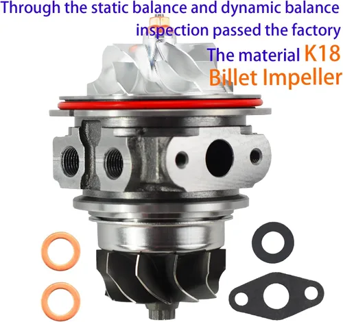 Vista 2 de 28231-2G410 TD04HL4 Cartucho Turbo de Billete de Mejora CHRA Compatible con Hyundai Santa FE Sport 2.0L 2013-2016 Hyundai Sonata 2.0L 2011-2014 KIA