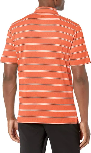 Vista 2 de Cutter & Buck NFL Forge Stripe Drytec Polo para hombre, Carolina Panthers, azul