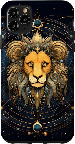 Vista 13 de Leo Zodiac Sign Lion Horoscope Constellation Case for iPhone 17