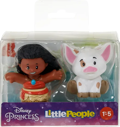 Vista 5 de Little People Fisher-Price Princess Moana y Pua