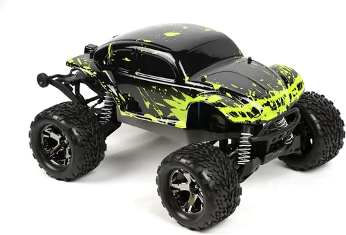 Vista 2 de SummitLink Cuerpo personalizado verde fangoso sobre negro compatible con escala 1/10 RC coche o camión (camión no incluido) STB-BG-01