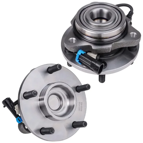 Vista 37 de Detroit Axle - 2.2L Bujes de rodamiento de rueda delanteros de 2 piezas para Honda Accord 90-97, 97 Acura CL, 2 rodamientos de ruedas y conjunto