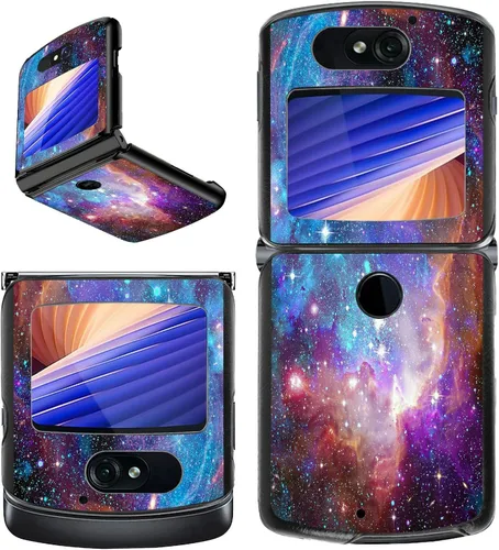 Vista 48 de Rossy Funda para Motorola Razr Plus 2023 para Moto Razr+ 2023 con patrón de niña africana para mujeres y hombres, ultra delgada, ligera