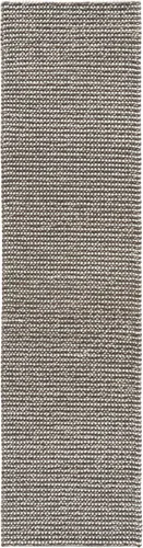 Vista 13 de SAFAVIEH Natura Collection NAT426B - Alfombra de lana hecha a mano para entrada, sala de estar, dormitorio, 2 pies 3 pulgadas x 9 pies, color beige