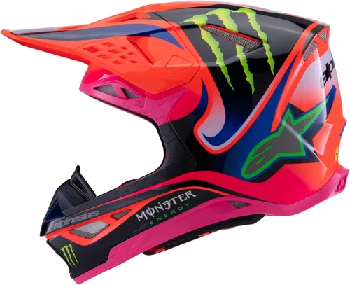 Vista 4 de Casco Alpinestars Supertech M10 Deegan Monster