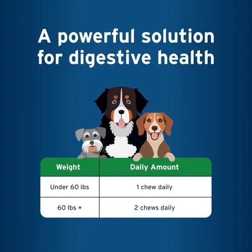 Vista 9 de Paquete de K9 Advantix II para perros pequeños Perros de 4 a 10 libras Suministro de 6 meses + suplemento de salud digestiva para perros Pet
