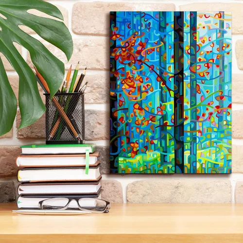 Vista 6 de Epic Graffiti 'The Deep' de Mandy Budan, arte de pared en lienzo, 12 x 16 pulgadas