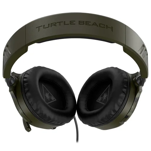 Vista 6 de Turtle Beach Recon 70 Multiplatform Gaming Headset for Xbox Series X S, Xbox One, PS5, PS4, PC & Mobile w/ 3.5mm Wired Connection - Flip-to-Mute