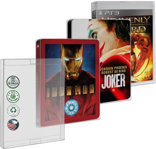 Vista 9 de Paquete de 10 fundas protectoras para video de flecha limitada Big Chunky Box