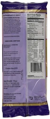 Vista 2 de Pasta de arroz integral Tinkyada, espaguetis, 16 oz (paquete de 12)