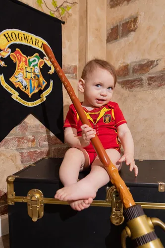Vista 2 de Harry Potter - Paquete de 5 mamelucos Hogwarts Gryffindor para bebé