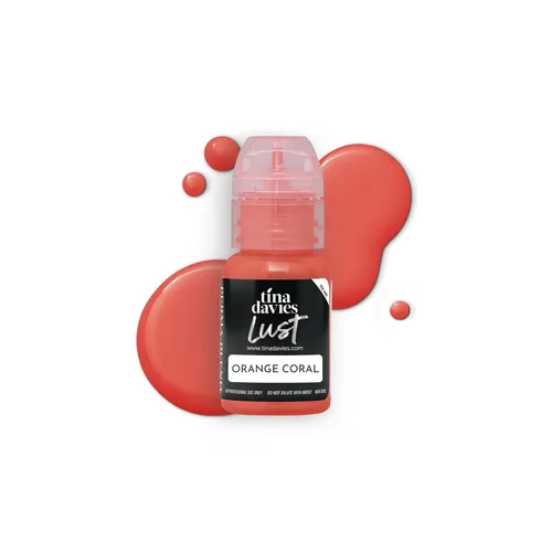Vista 12 de Pigmentos profesionales para labios de Tina Davies Envy & Lust - Maquillaje labial permanente - Colores que cicatrizan fieles al tono - Alta Canela