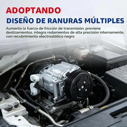 Vista 7 de Reemplazo del compresor de CA para Forester 2007-2013 Impreza 2008-2011 WRX STI 2013-2019 WRX 2013-2014 Reemplazo para CO 11227C