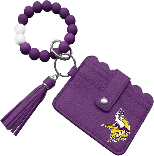 Vista 8 de Littlearth Cartera de pulsera de la NFL - Equipos con licencia oficial, Color del