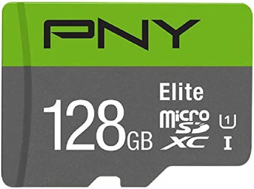 Vista 12 de PNY Elite Class 10 U1 - Tarjeta de memoria flash microSDXC de 128 GB, clase 10, U1, Full HD, UHS-I, Micro SD (paquete de 2)