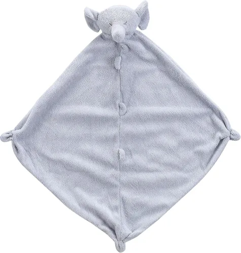Vista 2 de Angel Dear Un par y una caja de regalo de 3 piezas de mantas de repuesto, elefante gris..