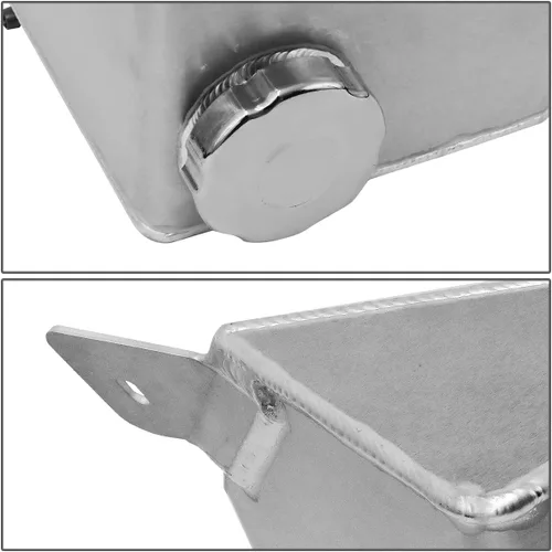 Vista 4 de DNA MOTORING TANK-COL-016 Tanque de desbordamiento de expansión de refrigerante de aluminio [compatible con 82-92 CAMARO/FIREBIRD]