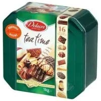 Vista 2 de Delacre Tea Time Assortiment Galletas Secs Natures Et Chocolat 2.2 lbs