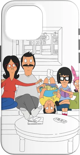 Vista 19 de Bob’s Burgers Bob Linda Gene Tina Louise Living Room Case for iPhone 17