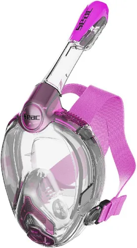 Vista 11 de SEAC Libera, Full Face Snorkeling Mask, Hypoallergenic Silicone, Quick Release, EN136:2000 Certified, 4 Sizes