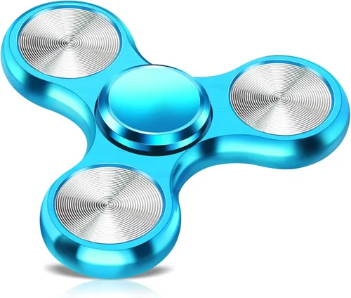 Vista 8 de Fidget Spinner para adultos, ultra duradero, metal silencioso, juguetes sensoriales con rodamientos de acero inoxidable, TDAH, autismo, ansiedad