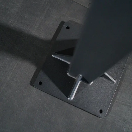 Vista 5 de Titan Fitness Soporte de boxeo para bolsa pesada, árbol único ajustable de 7 pies 4 pulgadas a 8 pies 6 pulgadas, entrenamiento de 360 grados