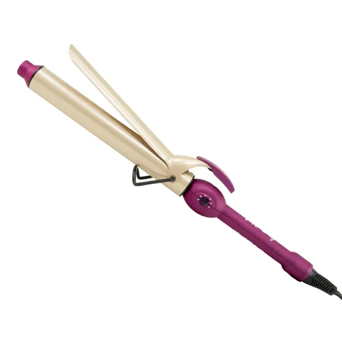 Vista 13 de Mr Big Curling Iron, Junior con barril de 8 pulgadas, rizadores de estilo XL más largos para cabello largo, cerámica triple plateada, rizos