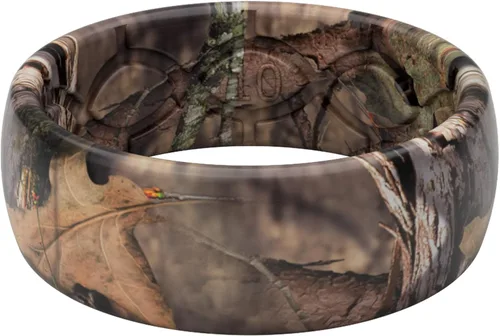 Vista 8 de Groove Life Anillo de boda de silicona de camuflaje para hombre Highlander