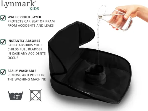 Vista 3 de Lynmark® Funda protectora de asiento de coche para entrenamiento de orinal