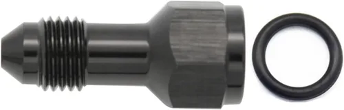 Vista 5 de Aluminio 3AN hembra a 3AN macho extensor de montaje, conector adaptador de extensiones AN3 con anillo tórico, negro