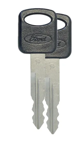 Vista 3 de Cilindro de bloqueo de interruptor de encendido para Ford Lincoln + par (2) cilindros de bloqueo de puerta con 2 llaves y llavero con logotipo